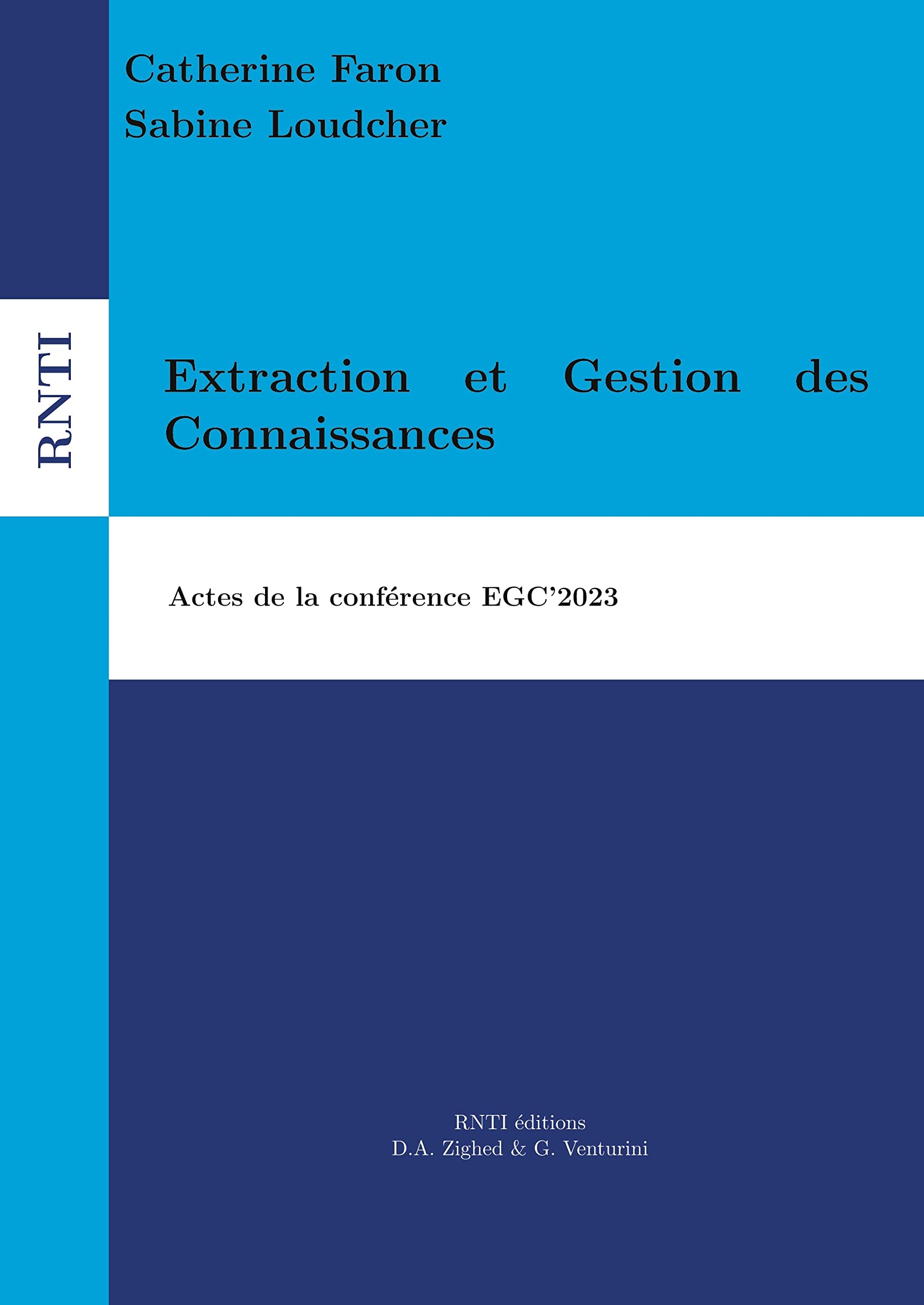 Extraction et Gestion des Connaissances: Actes de la conférence EGC'2023