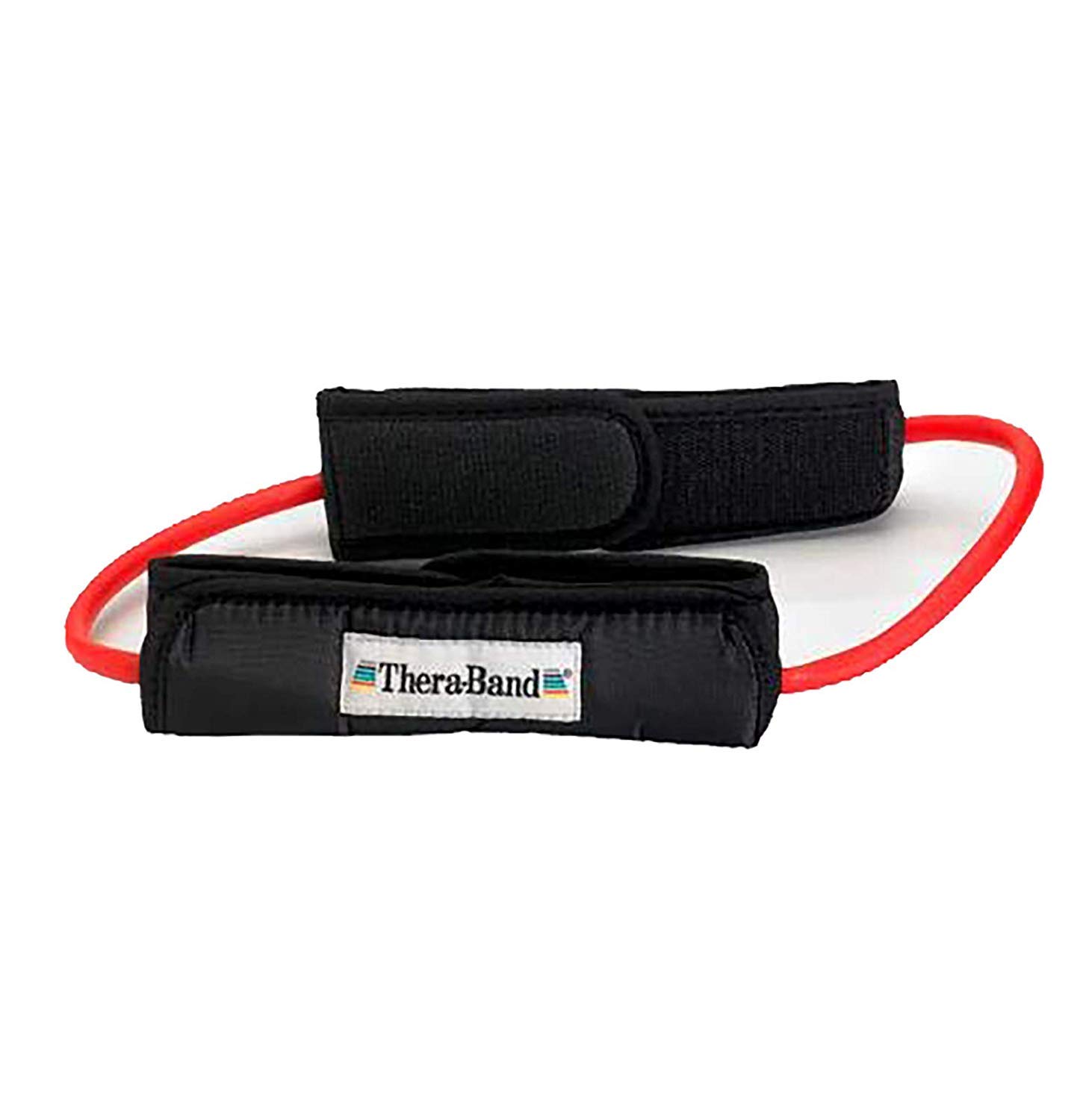 TheraBand Professional Latex Resistance Tubing with Handles for Upper-Body Exercise with Padded Cuffs-(Red) (B07PGHWJ15) Amazon Price History, Amazon Price Tracker