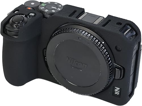 Miniatura 3 de TUYUNG Z30 - Funda protectora de silicona para cámara Nikon Z30, color negro