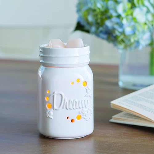 Miniatura 3 de CANDLE WARMERS ETC. Calentador de fragancia de iluminación de tamaño mediano, calentador iluminado para calentar velas perfumadas, cera derretida y