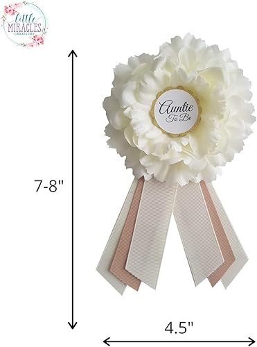 Miniatura 2 de Banda para mamá y papá para ser Pin  Banda y ramillete para baby shower  Hecho a mano en Estados Unidos