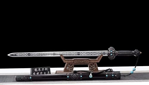 Espada china, Yongle jian espadas reales, Tai chi (cuchillas de acero forjadas de alto carbono, accesorios de aleación)
