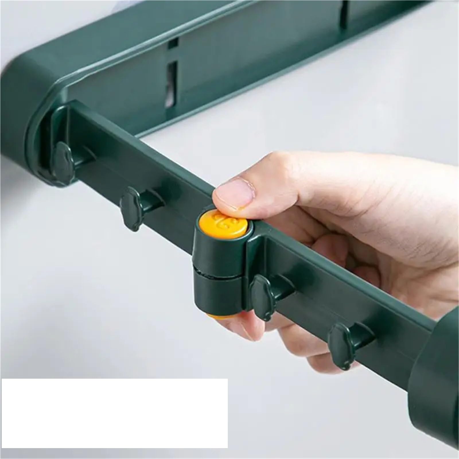 Estante for Bolsas de Basura Plegable, Soporte portátil montado en la Pared, Multifuncional, aplicable, Accesorios Cocina, 3 uds para Bolsas(Orange)