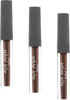 ALIX AVIEN Uzun Süre Kalıcı Yapışkan His Bırakmayan Nemlendirici Dudak Parlatıcısı - Lipgloss 11 Chocolate Kiss (3 paketi)