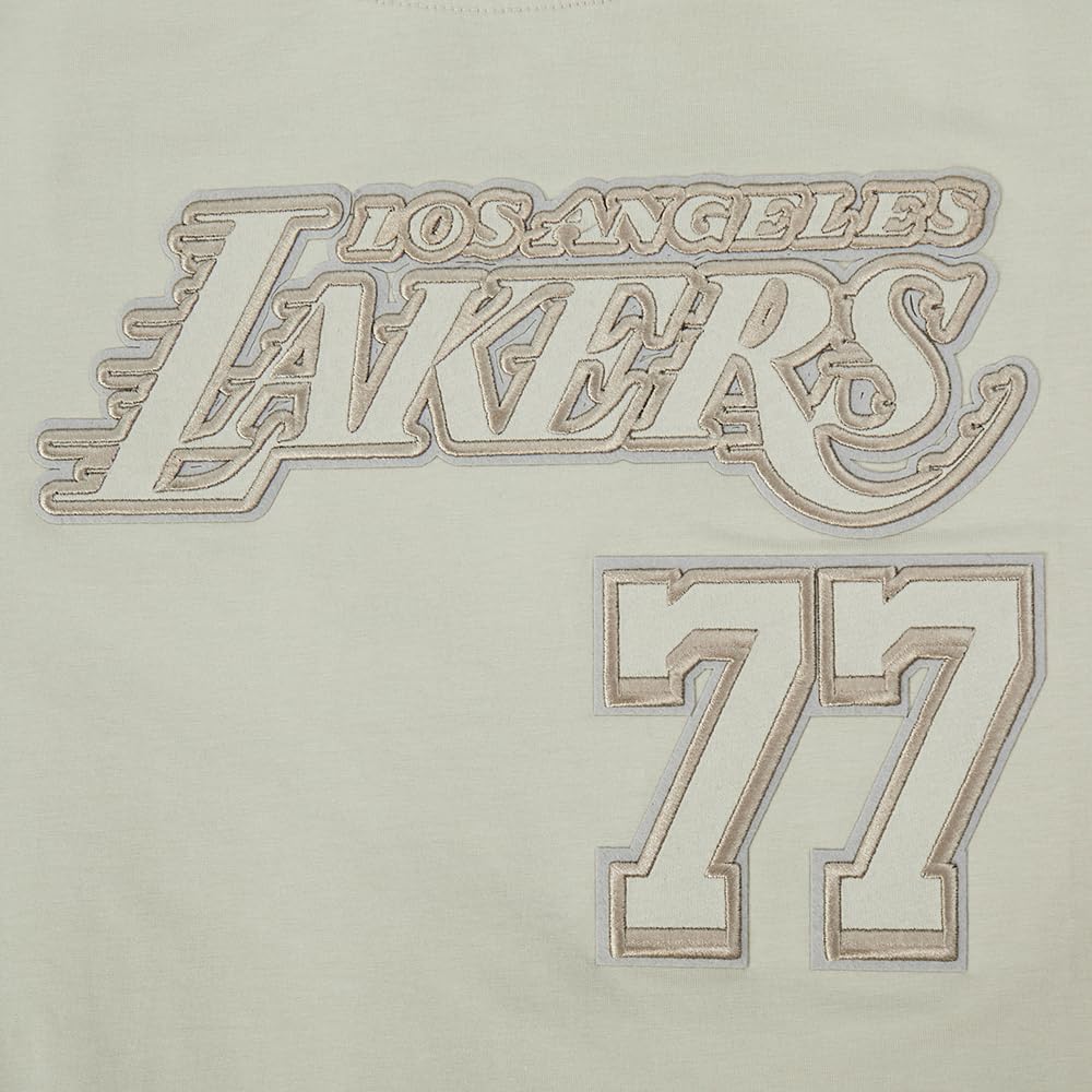 Pro Standard NBA Womens Womens NBA Los Angeles Lakers Neutrals Player Short Sleeve Boxy Tee