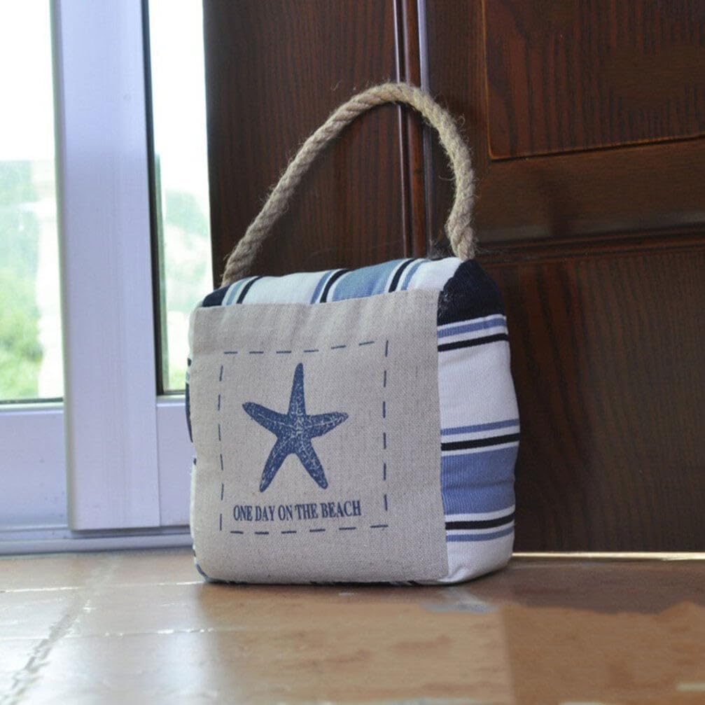 STOBOK Marwood Fabric Door Stopper Cotton Decor Nautical Door Stopper Fixture Sailor Door Stop Adorn Door Stopping Tool for Home and Office