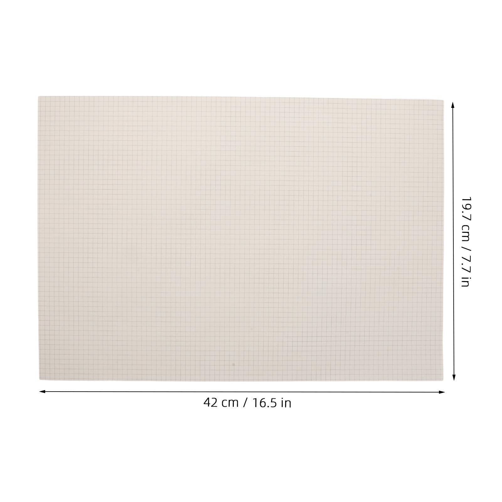 PATKAW Cahier de 200 feuilles de papier millimétré A3 pour les