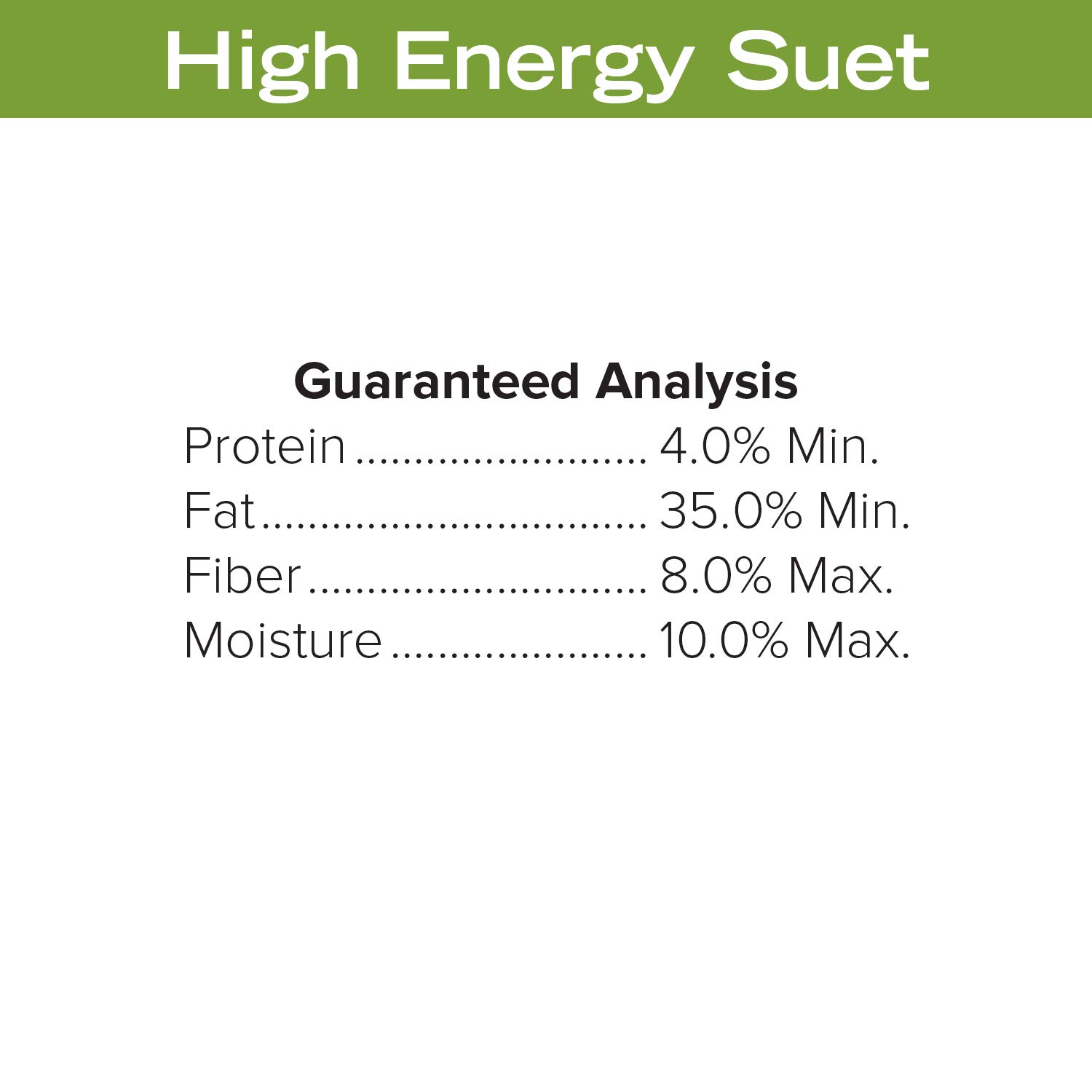 Blue Seal High Energy Suet Cake per uccelli selvatici - No Mess Suet Feed, cibo per picchi, cardinali, Siskins, passeri e altro ancora - 311,8 g Mangiatoia per semi di uccelli, confezione da 12