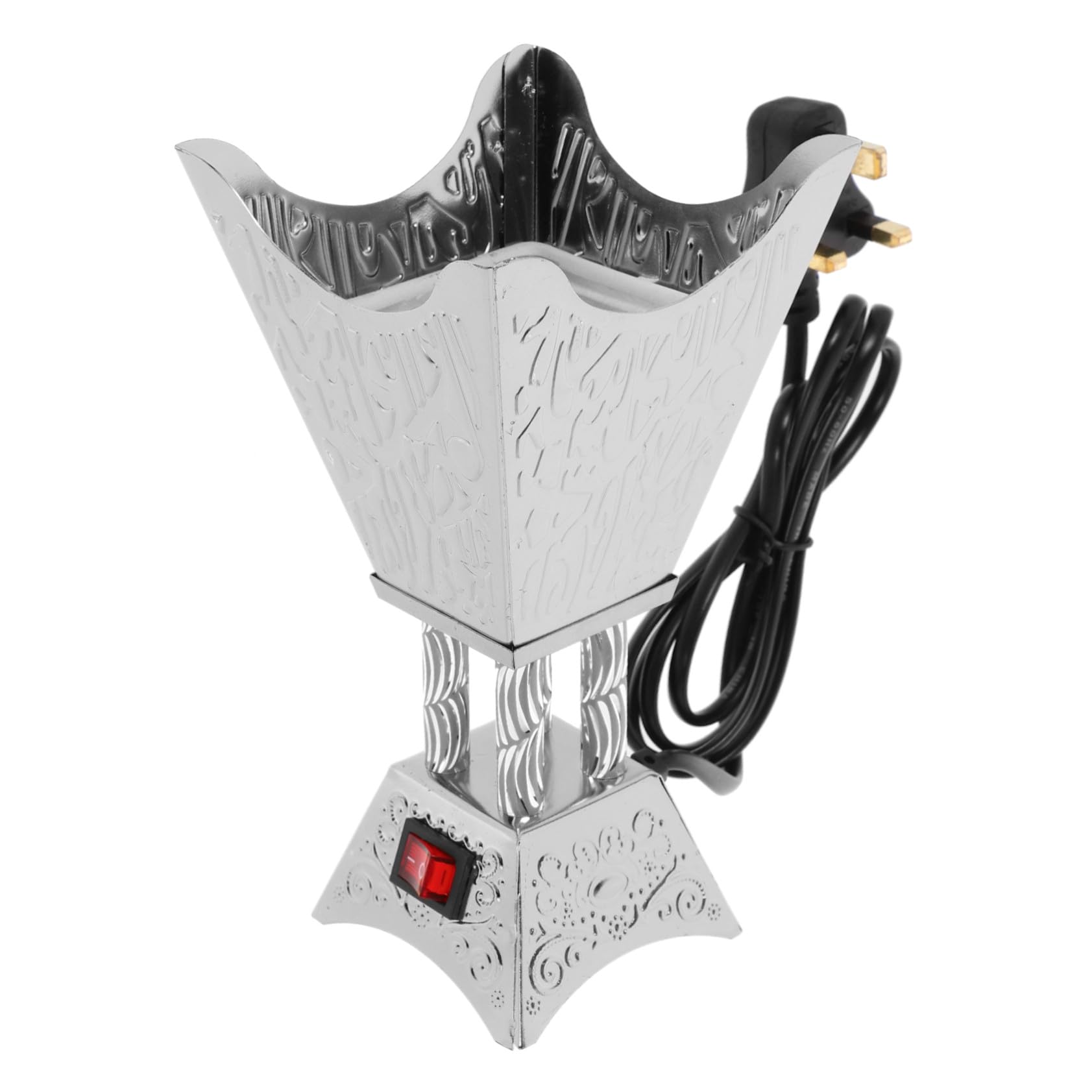 Brûleur d'encens électrique style arabe en métal, l'idée cadeau déco