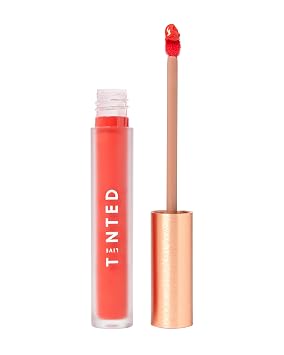Live Tinted Huelip Liquid Lip Creme Lipstick - Bright Orange Red, 0.09oz