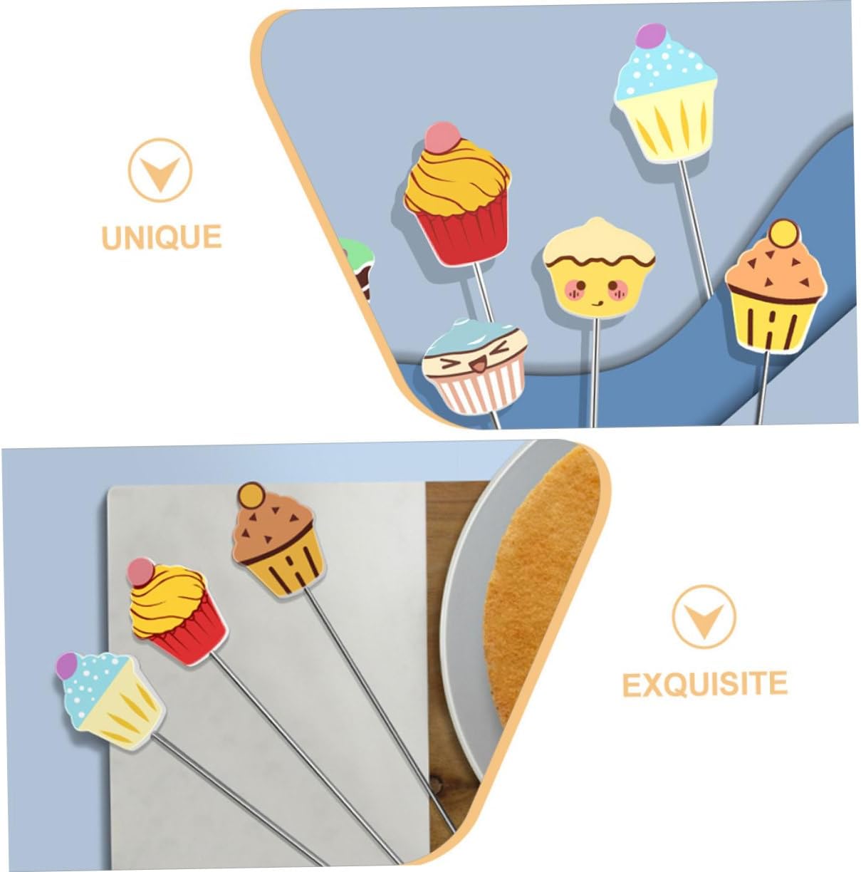 PRETYZOOM 6pcs Diy Baking Tool Test Sticks Baking Testing Tools for Cake Decorations