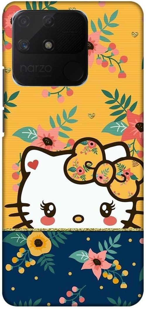DRaX Printed Back Cover for Realme Narzo 50A (Design 2628)