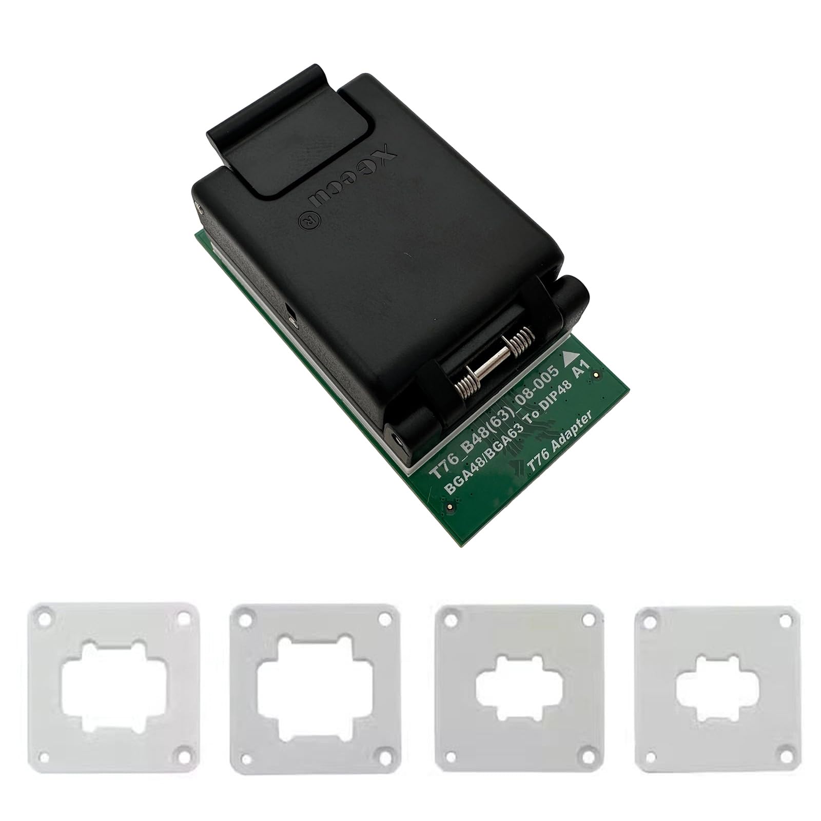 BGA48 BGA63 BGA67 to DIP48 Adapter for Programmer Chip Testing Programming B48(63) 08-005 Double Head Probe Holder Programmer Adapter Set