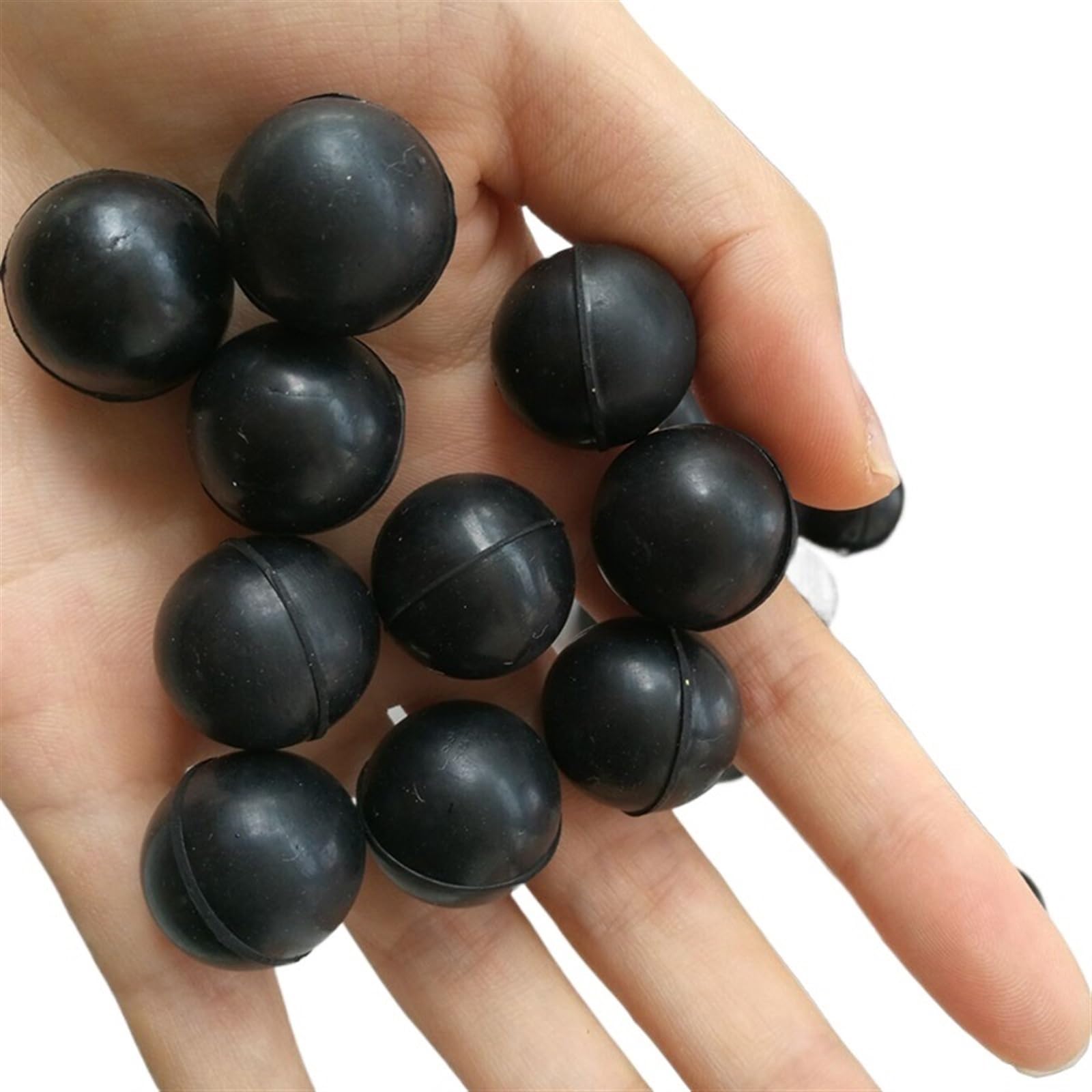 Durchmesser 40 mm bis 250 mm, massiver synthetischer Gummiball, Dichtungsgummiball, synthetischer Gummiball, kleine Formlinie, 1 Stück (Größe : 55mm)