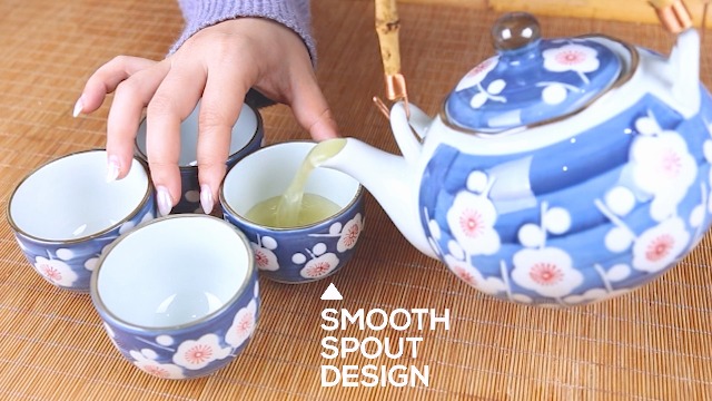 Amazon.com | PUNNIO Japanese Tea Set, Japanese Style Porcelain Tea