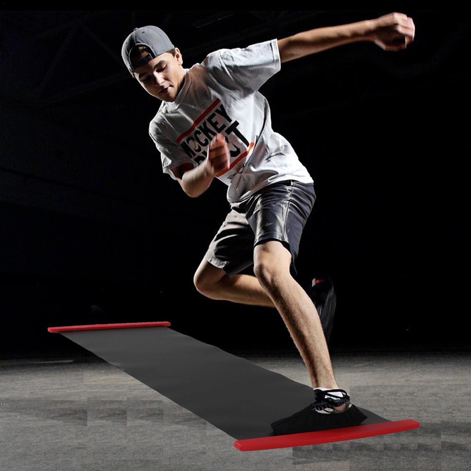 Tabla Antideslizante con Revestimiento para Zapatos, para piernas, en Maceta, Fitness y Atletismo, Esterilla Antideslizante, Powersli, Gym Slider