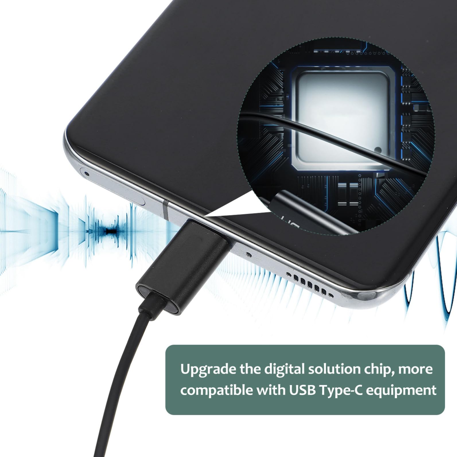 Hemobllo 5piezas Auriculares Intraurales Type-c Cancelación De Ruido y Micrófono Diseño Ergonómico Compatible Teléfonos y Tablets Estéreo Cable Resistente