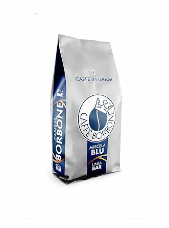 Caffe Borbone Miscela Blue Espresso Beans 2.2lb Roasted & Packed in Italy