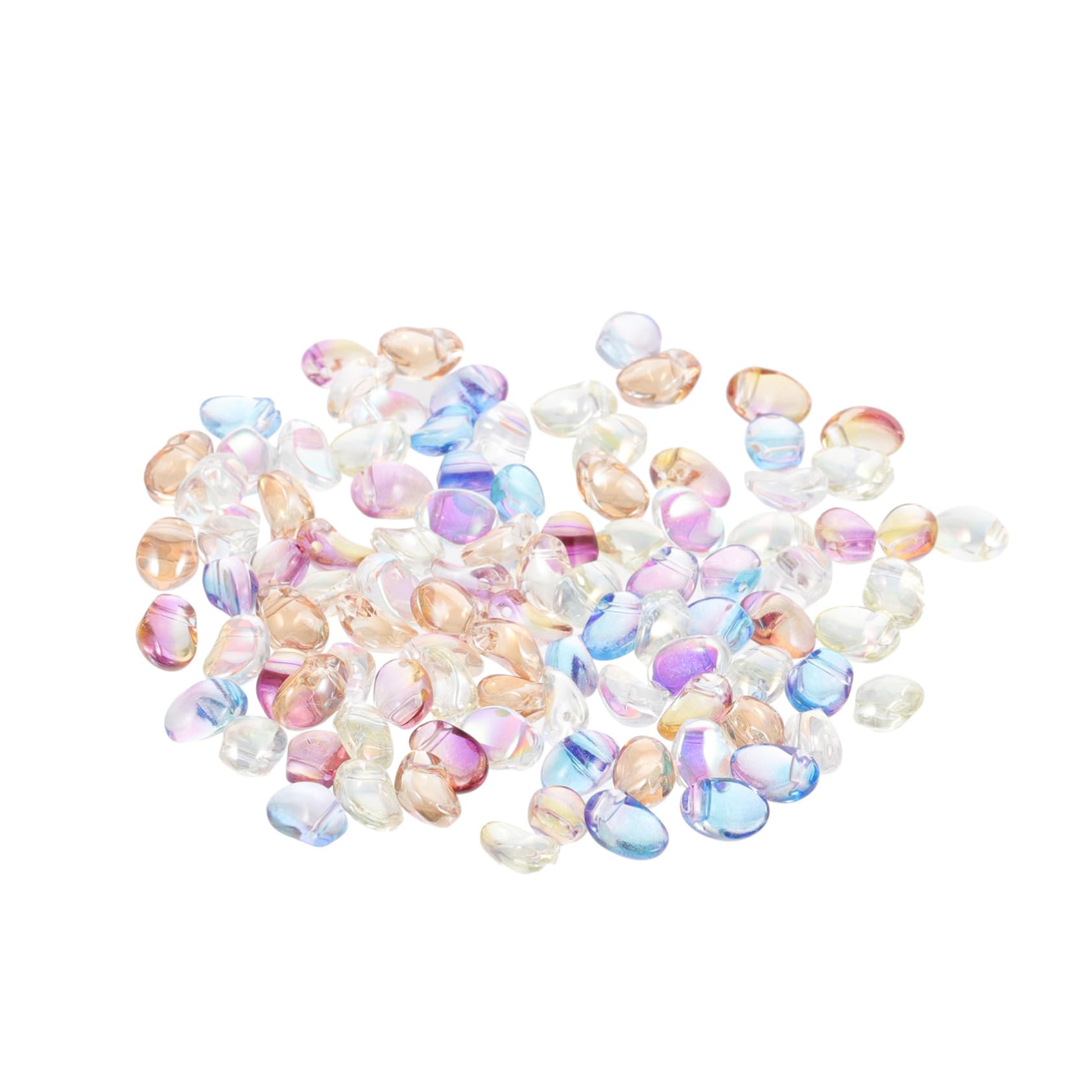 CALLARON 3 set Pietre Di Cristallo Per Unghie Diamanti Nail Art Strass Glitter Diamanti Gemme Per Unghie Gemme Per Nail Art Glitter Colorati Sciolti Per Realizzare 100 pezzi*3