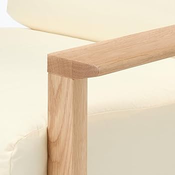 Amazon｜無印良品 ソファ本体 幅67×奥行75×高さ77cm 木製フレーム