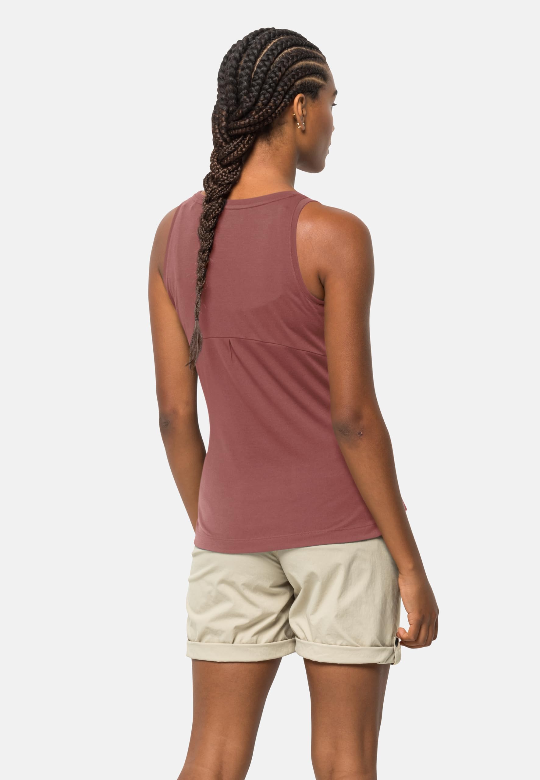 Jack Wolfskin Débardeur en Relief W Chemise Femme
