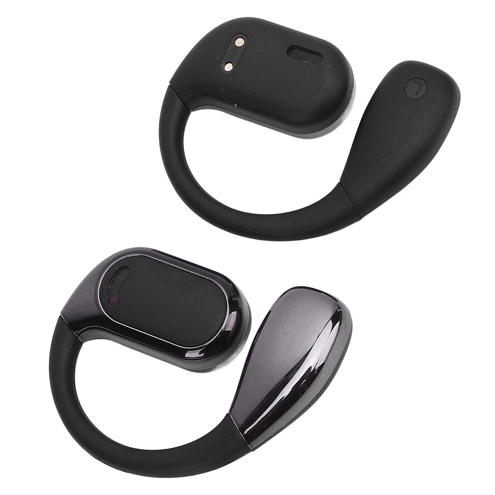 Fabater Auricolari per Traduzione Wireless, Dispositivo Traduttore Multifunzionale con Supporto APP per Musica e Chiamate, Ideali per Studenti di Lingue, Confezione da 2 (BLACK)