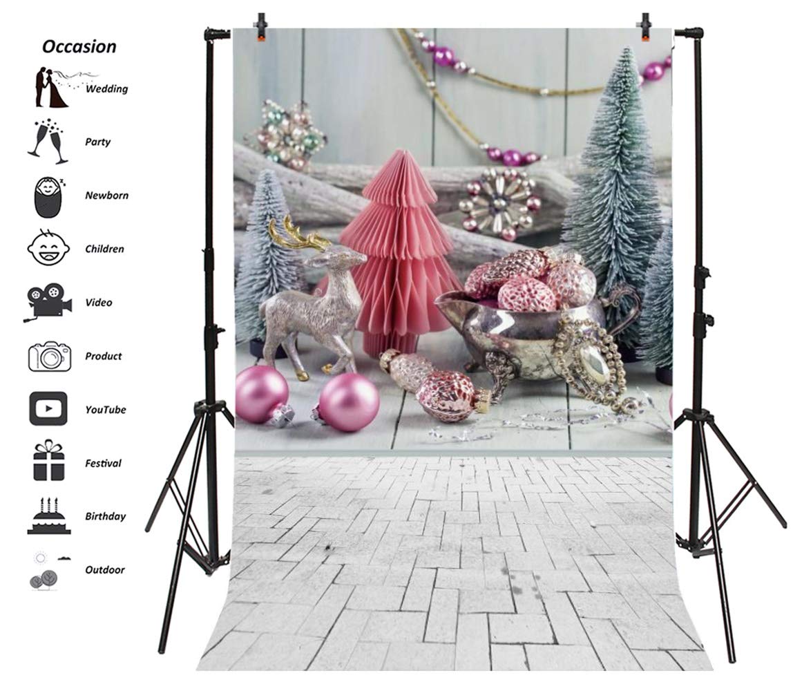 Amazon | Qinunipoto クリスマス 写真背景布 冬 小道具 背景シート