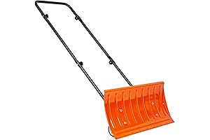 Walensee 30-Inch Rolling Snow Shovel