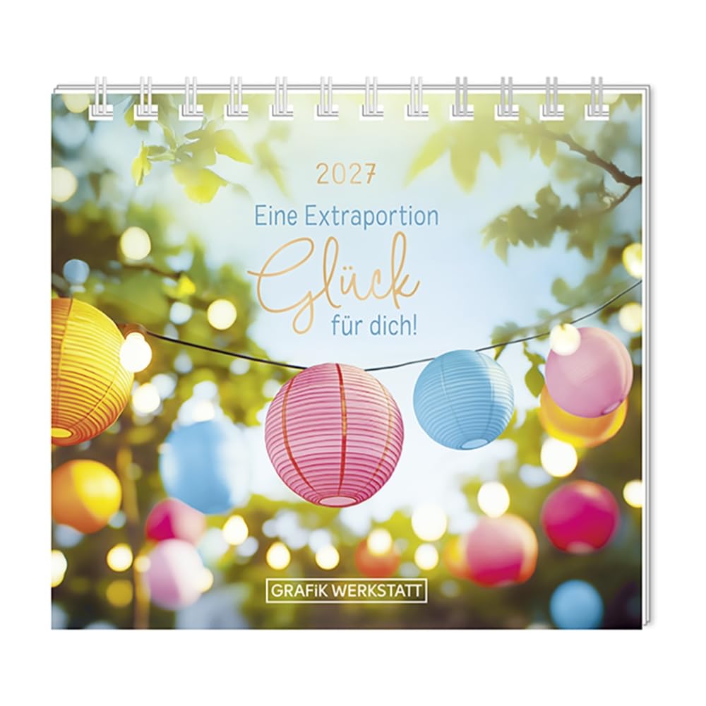 Mini-Kalender 2027 Eine Extraportion Glück für dich!: Mini-Kalender