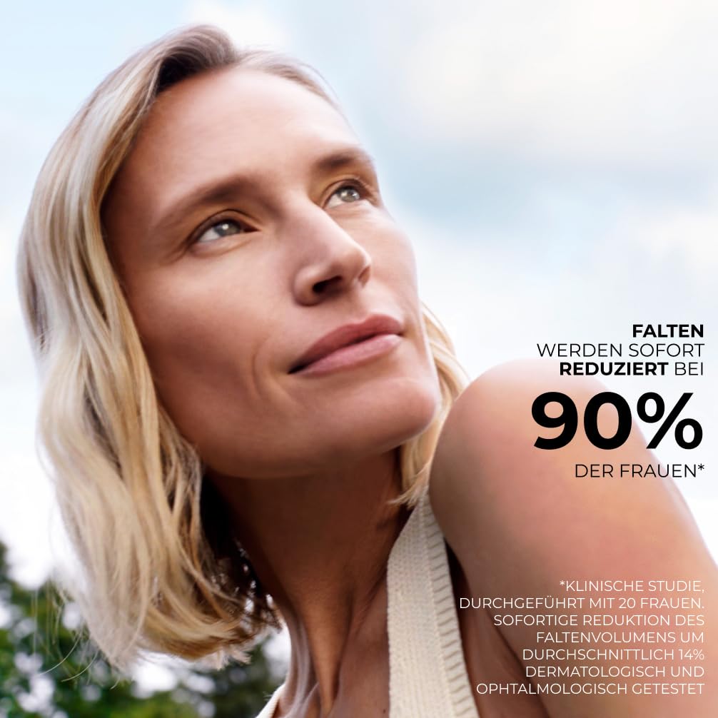 Yves Rocher ANTI-AGE GLOBAL - Ausstrahlungspflege Augen - Anti Aging- Pflege gegen Falten und Augenringe - Leichte Gel-Textur für ein angenehmes, kühles Gefühl -15 ml (Packung mit 2)