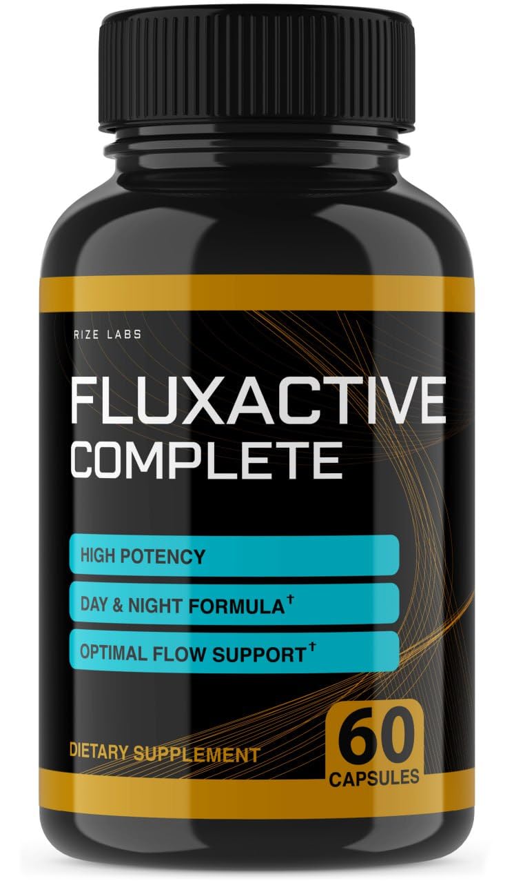 rize labs - Fluxactive Complete Advanced Formula Supplement for Men (60 Capsules)