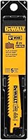 Vista 4 de DEWALT Reciprocating Saw Blades, Taper Back, 6-Inch, 6 TPI, 5-Pack (DW4802)