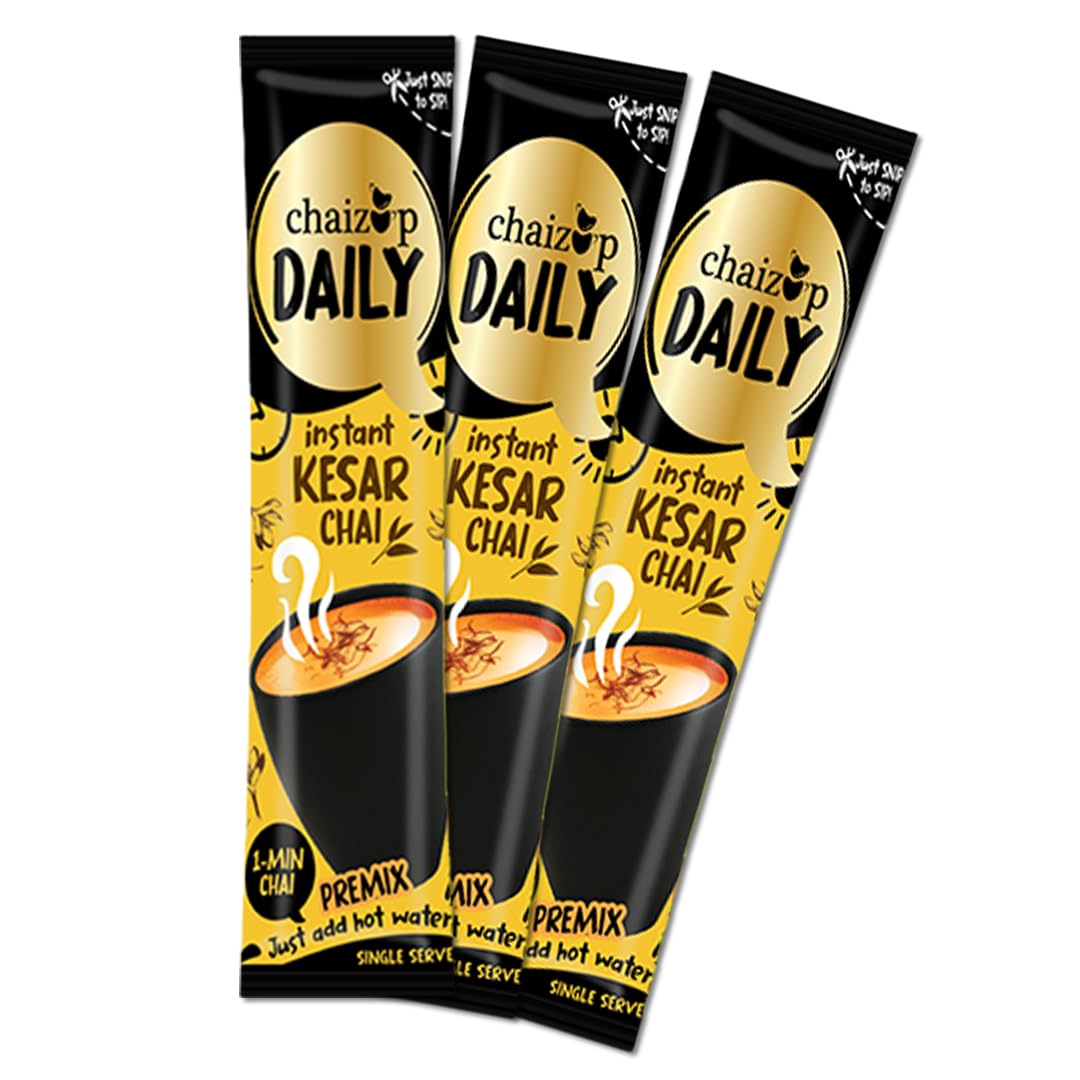 See full amazon price history chart for Chaizup Daily 1 Min Instant Kesar Tea Premix - 30 Sachets | Kesar Flavours | 30 Servings | 420g Chaizup Daily 1 Min Instant Kesar Tea Premix - 30 Sachets | Kesar Flavours | 30 Servings | 420g (B0BT23BHLJ) Amazon Price History, Amazon Price Tracker