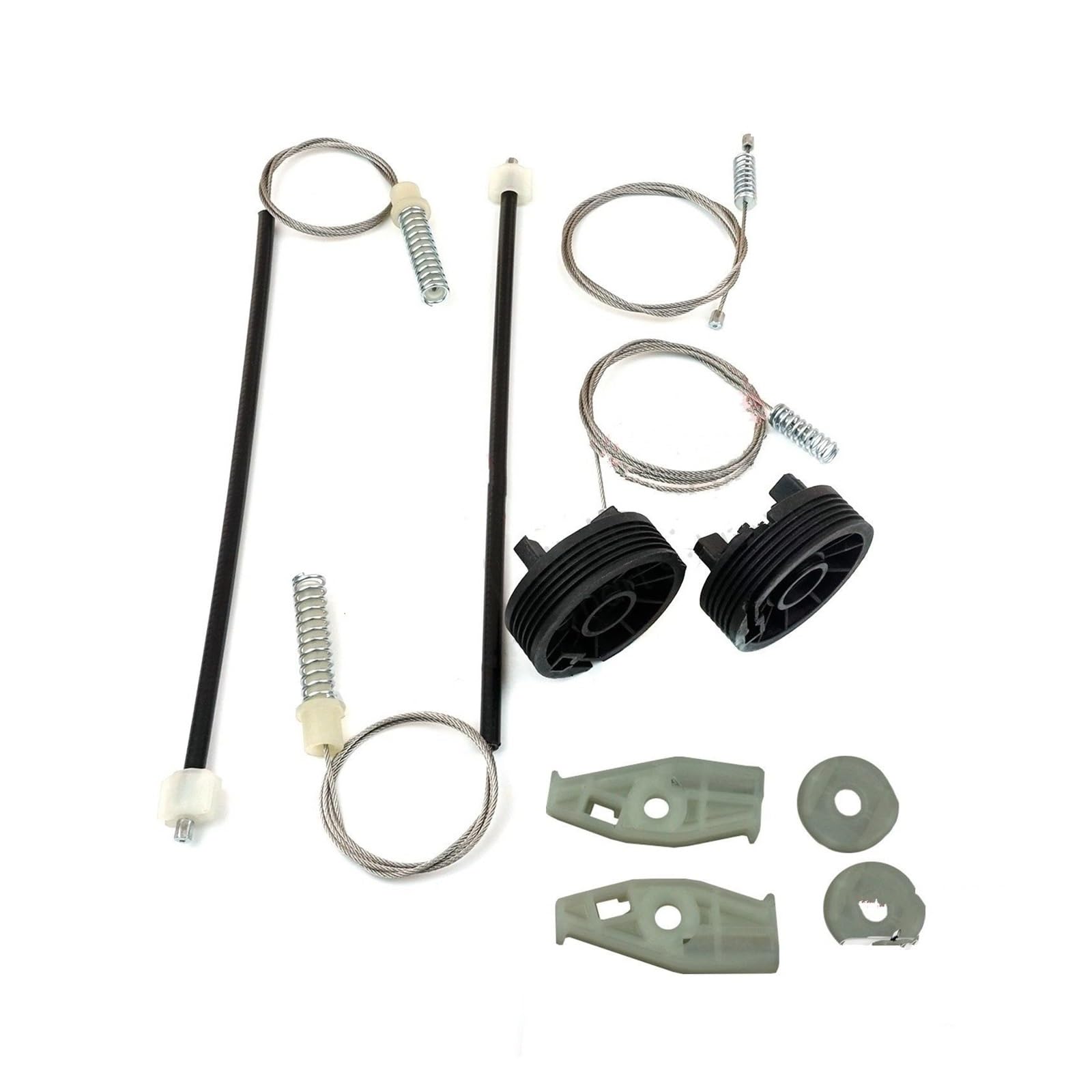 Window Lift Window Regulator Repair Kit Rear Left Right for Peugeot 206 CC 2D T16 2000-2008 2-Door Coupe Cabrio 922457 922458 Window Glass Lifter