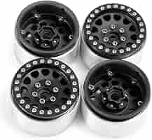 Axial SCX10 TREAL 2.2インチ ビードロックホイール 2.2ビードロックホイール ホイールハブ タイヤインナー 12mm六角