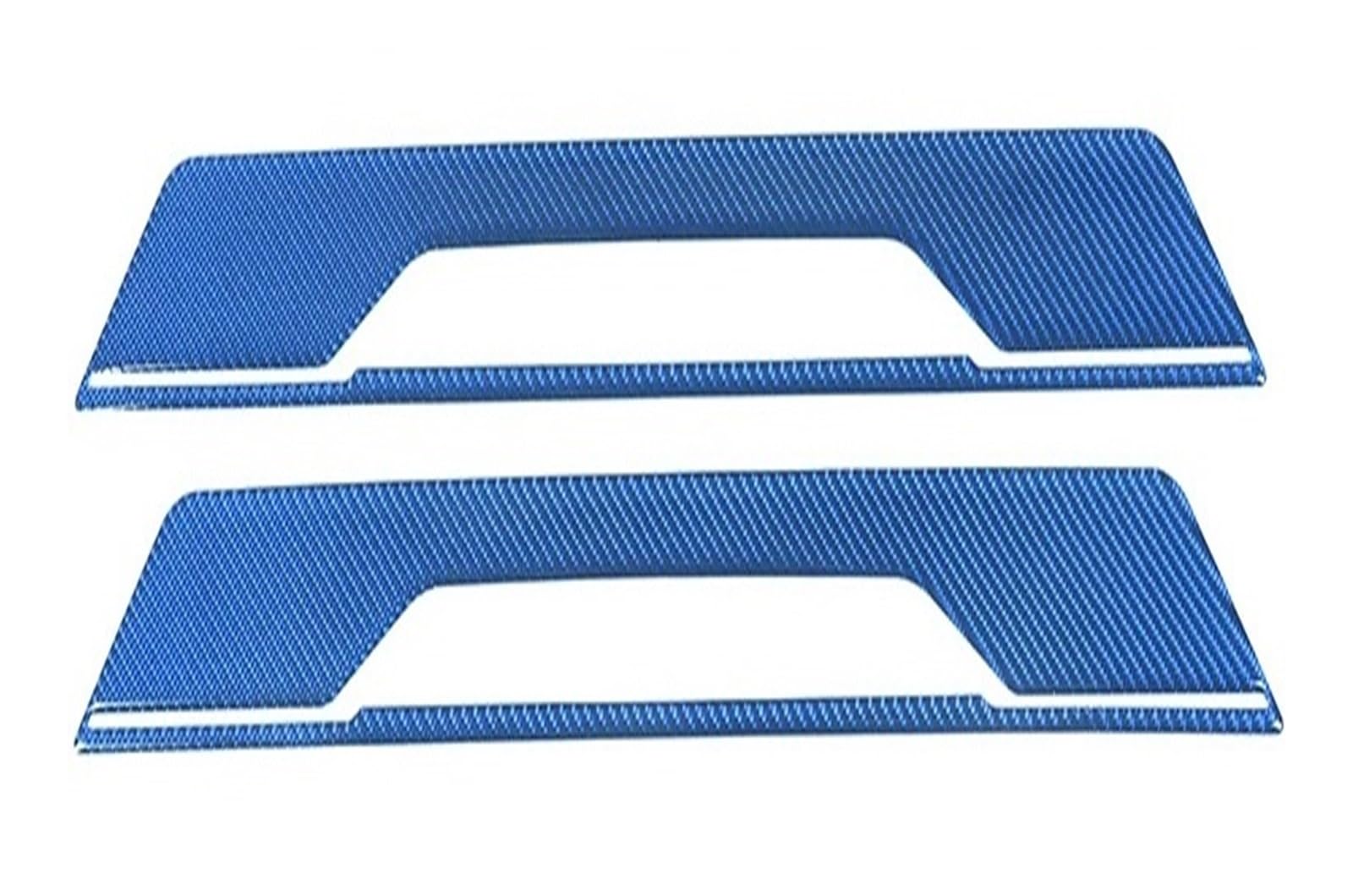 Interior Mouldings for Chevrolet for Corvette C8 Z51 Z06 2020-2023 Car Welcome Pedal Door Sill Trim Protector Sticker Accessories 2PCS Car Accessory(Blue)