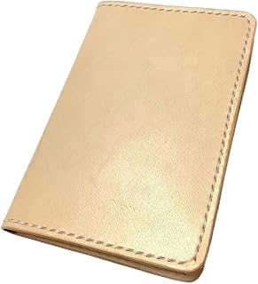 本革 牛ヌメ革 カード入れ 通帳ケース 2冊用