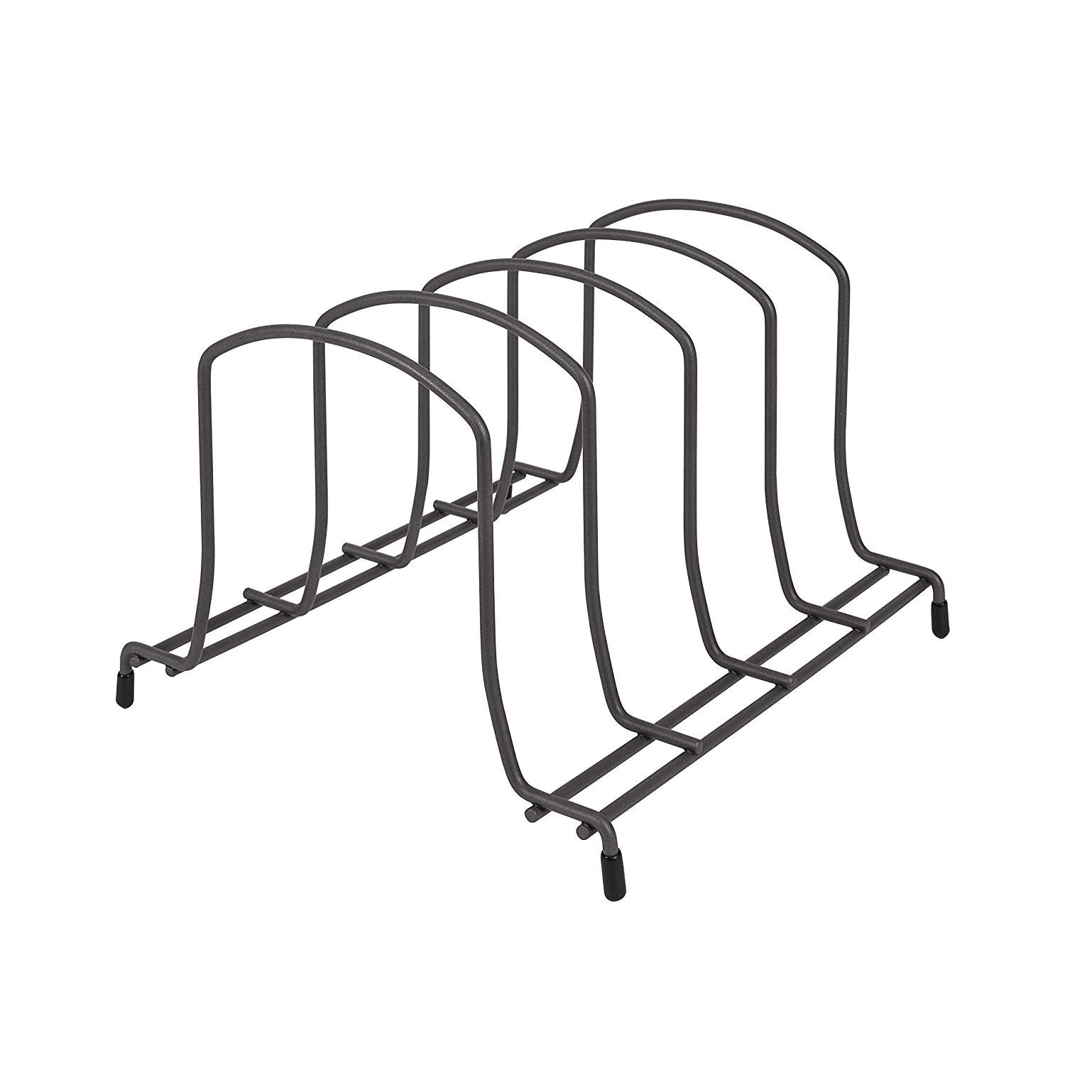 Spectrum Diversified Medium Wire Storage and Organization of Kitchen Bedroom Living Room, Industrial Gray