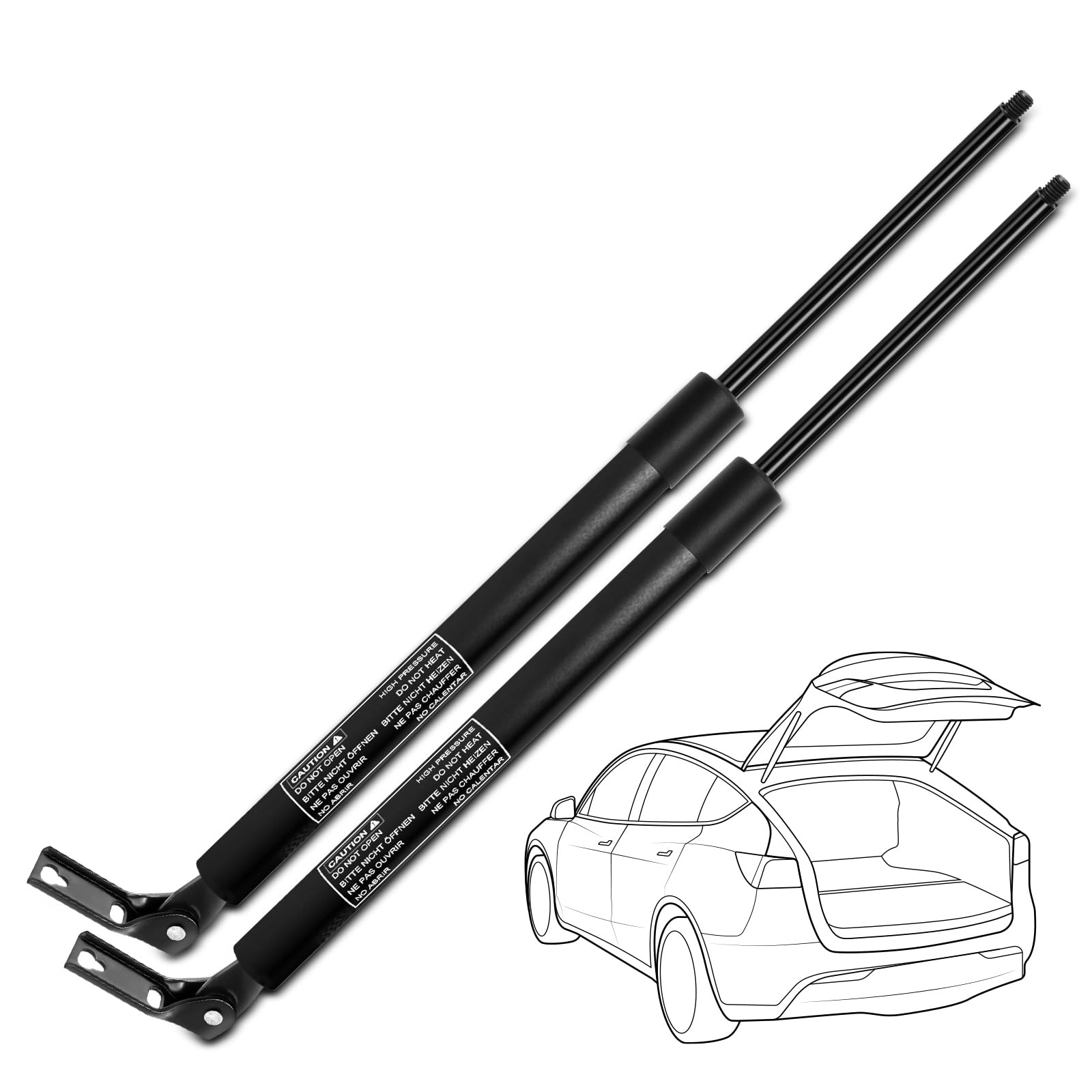 【中古】 Fist Held High Thrust Amazon.com: YHTAUTO Rear Hatch Gas Struts Shocks Replacement