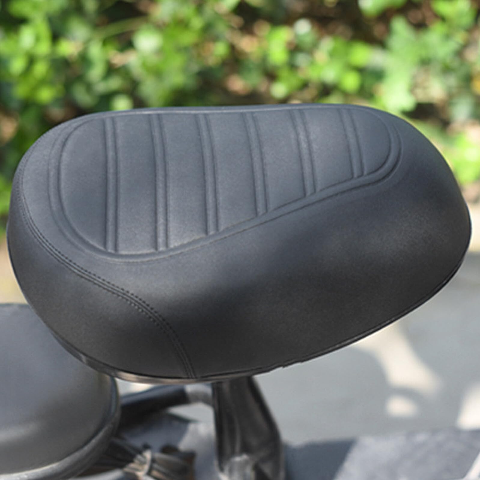 Mikinona Seggiolino per Bicicletta Schiuma ad Alta Elasticità e Altezza Regolabile, Cuscino Comodo per Sedile di Bici ed Elettrici