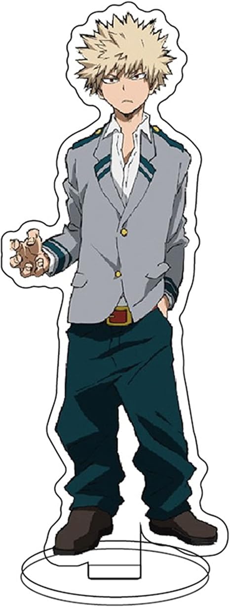 Amazon 僕のヒーローアカデミア アクリルスタンドアクリルスタンドアニメキャラクター 緑谷出久 爆豪勝己 轟焦凍 ファッションかわいいかわいい商品台座付きファッションコレクションテーブルデイリーデコレーションモデルサーヴァントヒーローアカデミーギフト商品