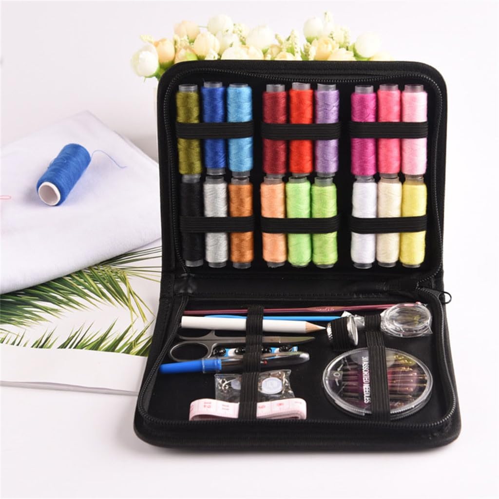 Kit de Costura multifunción Home Tailor, Bolsa portátil combinada para Aguja e Hilo