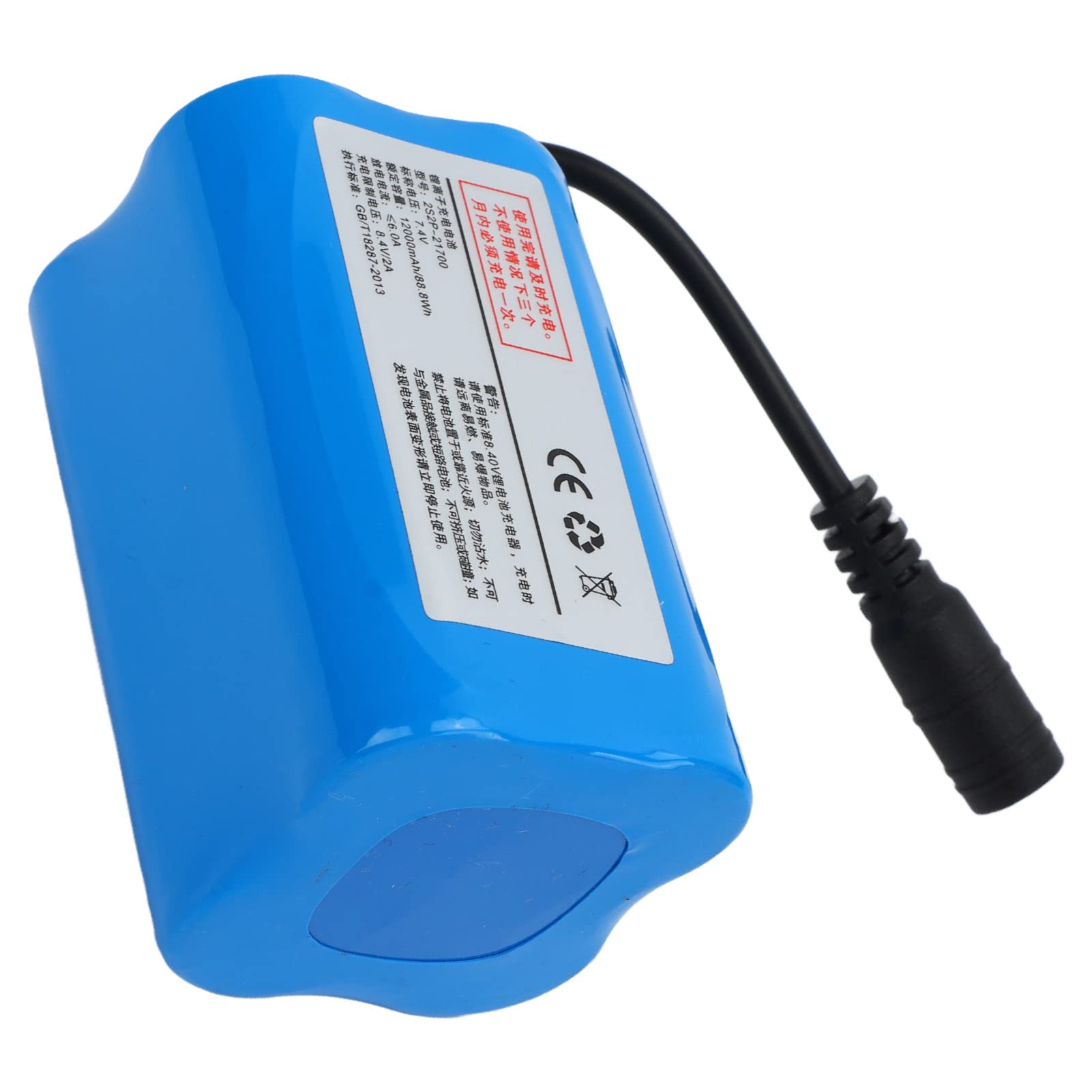 Fosa Batería Para Barco De Anidación, Batería Para Barco De Pesca De 12000mAh 7,4V, Batería De Litio Recargable De Gran Capacidad Para Barco De Cebo De Pesca RC