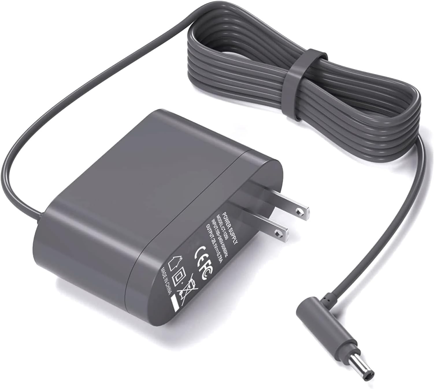 26.1V Replacement for Dyson Charger Compatible with Dyson V6 V7 V8 Car+Boat Cordless Vacuum –(Not for V10/V11/V12 Models), 5.9FT Cord