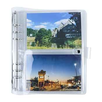 【リングバインダーカバー・フォトブック・ステッカー・ポストカードセット・フォト… Amazon.co.jp: フォトアルバム 4x6インチ 100ポケットセット 6