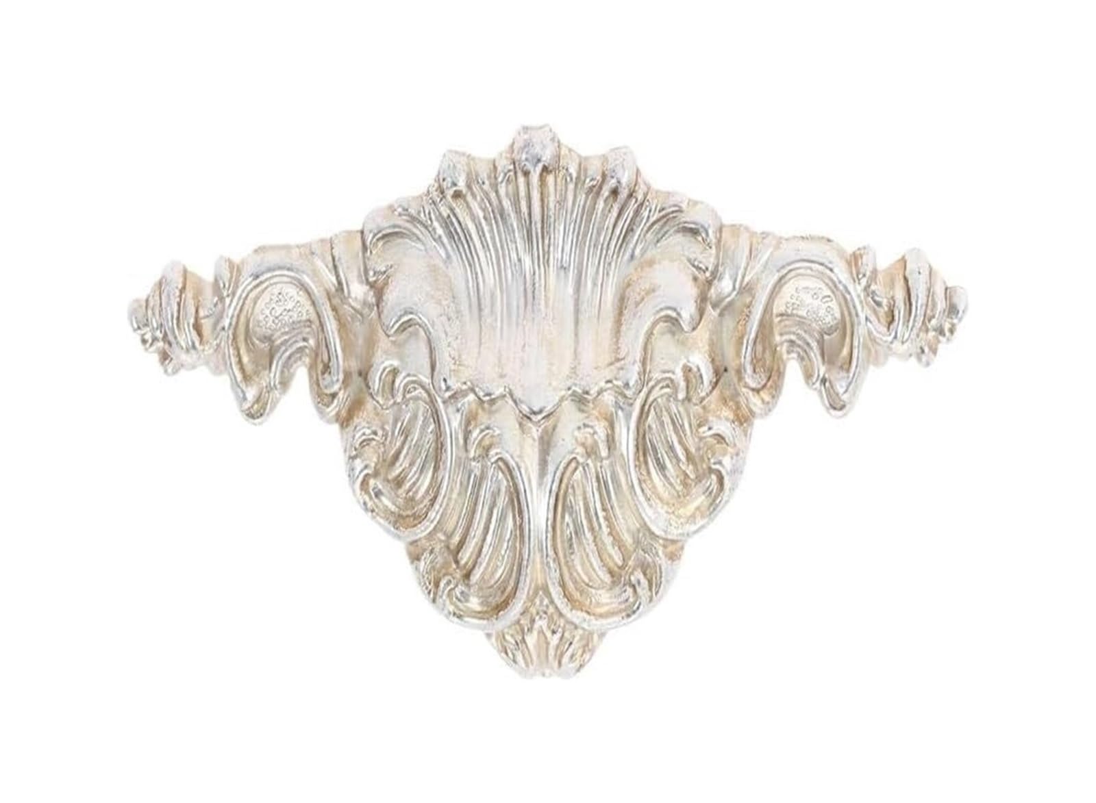 Opeximatun Drawer Knobs, Antique Silver Carved Zinc Alloy Wardrobe Dresser Drawer Knob Decor Hardware 32/96/128mm(Hole Spacing 32mm)