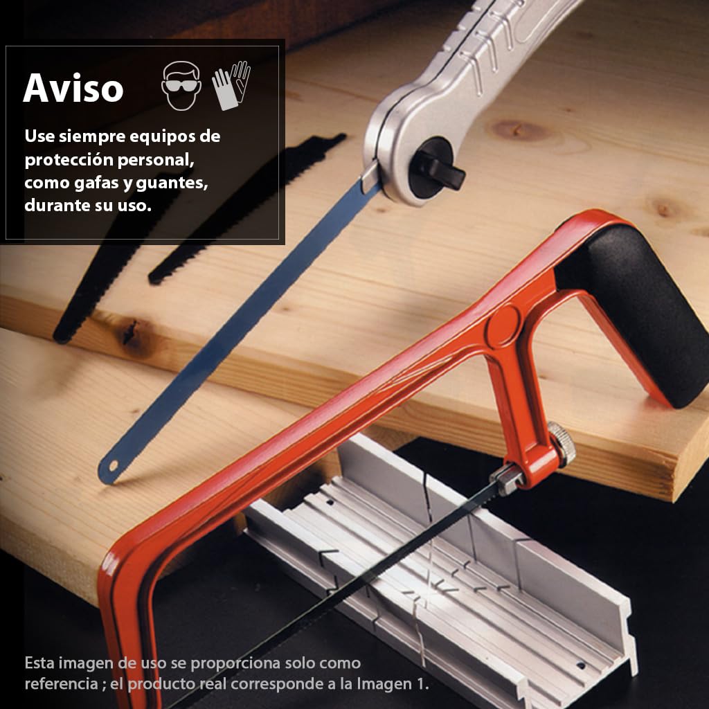 FIRSTINFO H5442 | Caja de ingletes de aluminio pequeña