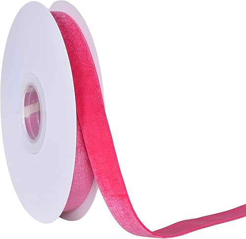 Miniatura 92 de Ribest Cinta de terciopelo verde musgo de 1 1/2 pulgadas, 10 yardas, cinta de Navidad para envolver regalos, corona, árbol de Navidad, decoración