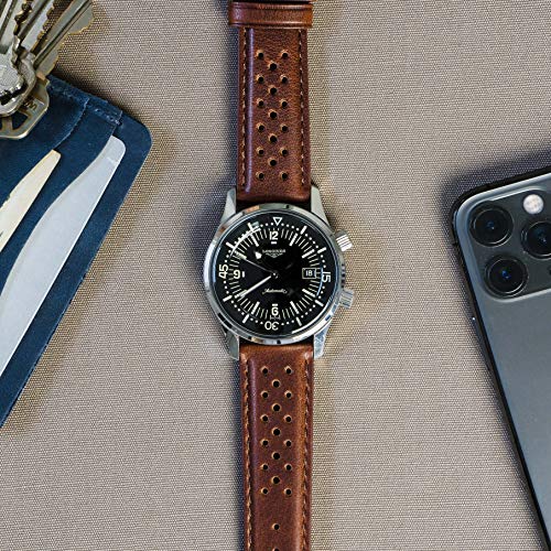 Image of Barton Racing & Rally Horween Leather Straps with Integrated Quick Release Spring Bars - Watch Bands