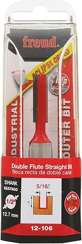 Miniatura 2 de Broca recta de doble acanaladura Freud, 1564 x 34 de pulgada, con vástago de 12 pulgada, 12-096